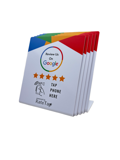 RateTap Google Review Stand