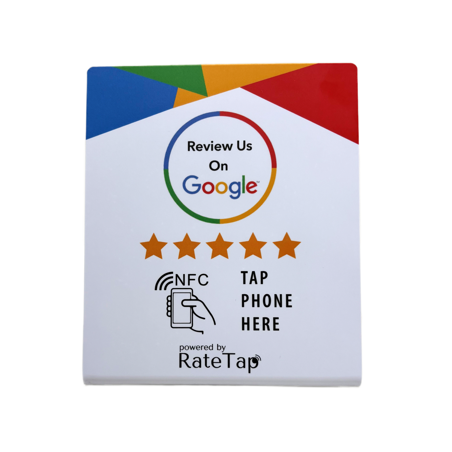 RateTap Google Review Stand